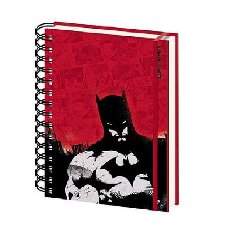 Pyramid International - The Batman - A5 Wiro Notebook - Red