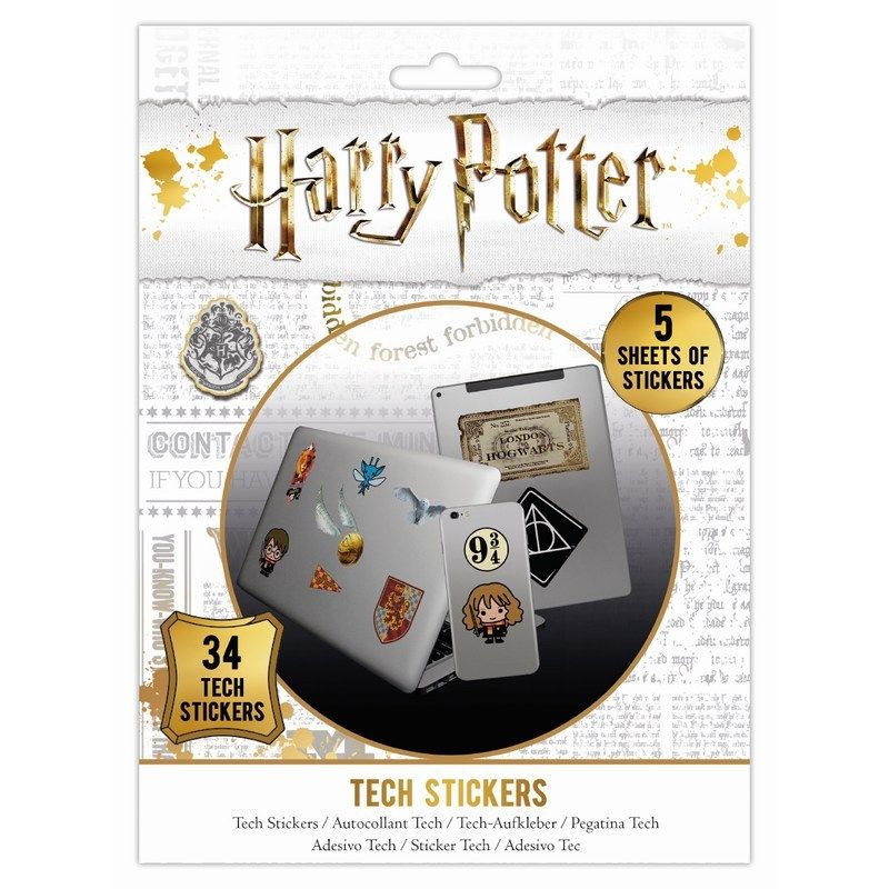 Pyramid International - Harry Potter Artefacts Tech Sticker Sheets - 5pcs