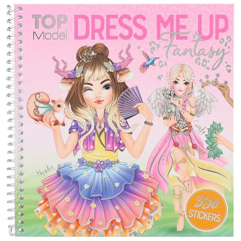 Top Model - Dress Me Up Sticker Book