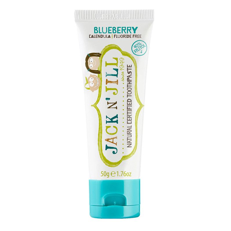 Jack N' Jill Kids - Natural Toothpaste - Blueberry Flavour - 50 g