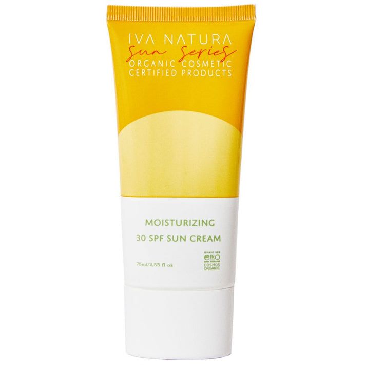 IVA Natura - SPF30 Organic Moisturizing Sun Cream - 75 ml