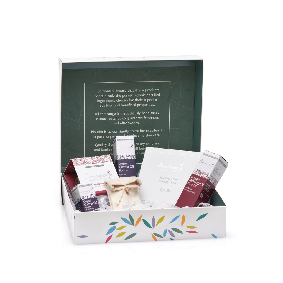 Amina's Natural Skin Care - Glow Skin Care Gift Set