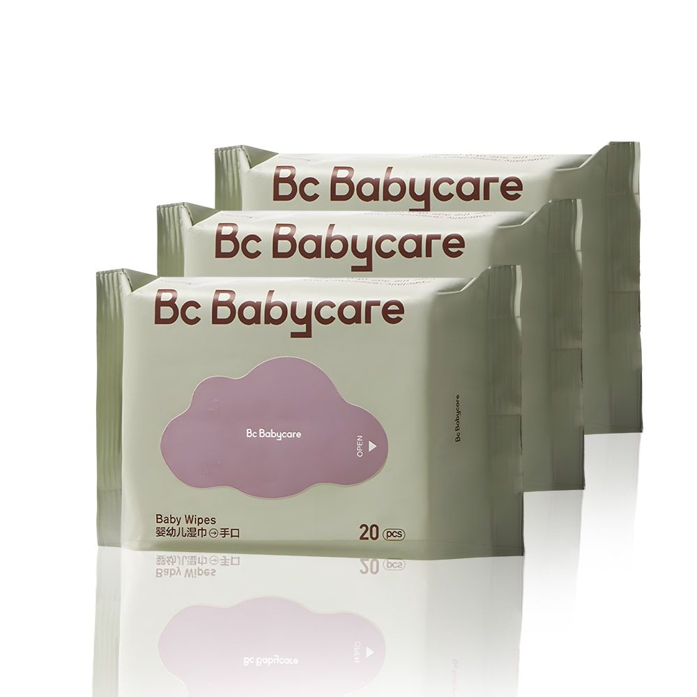 Babycare - Baby Wipes - Pack of 3 - 60 Pcs