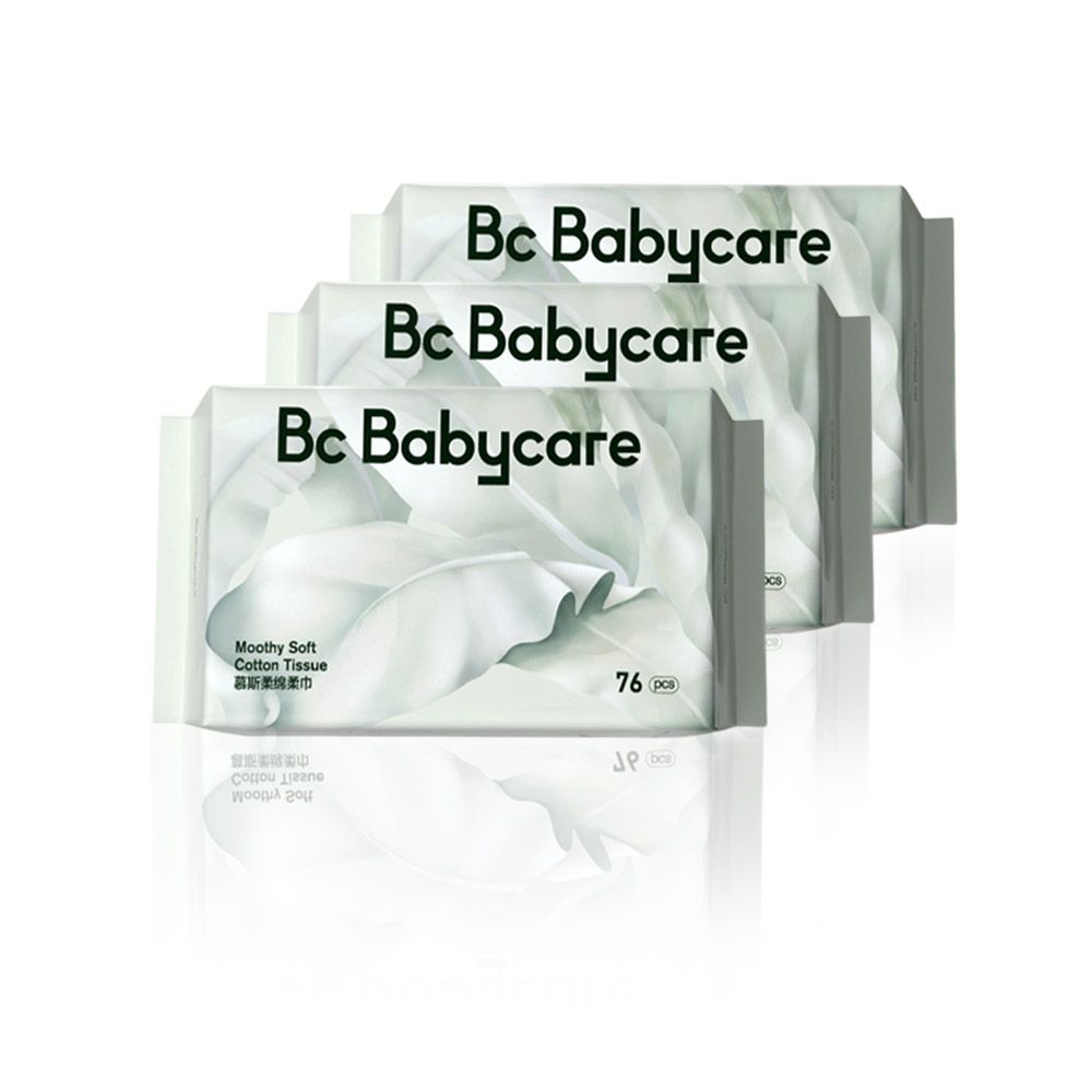 Babycare - Moothy Soft Cotton Tissue - Pack of 3 - 228 Pcs