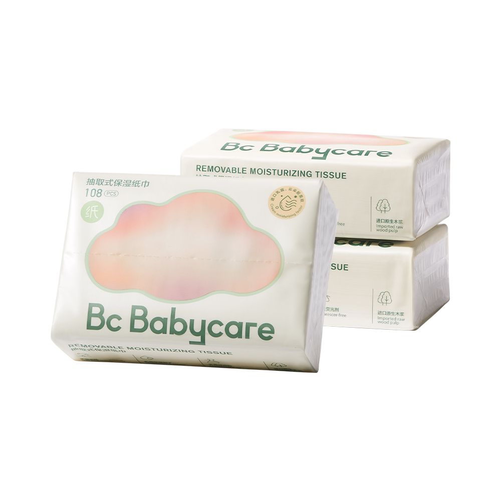 Babycare - Moisturizing Tissue - Pack of 3 - 324 Pcs