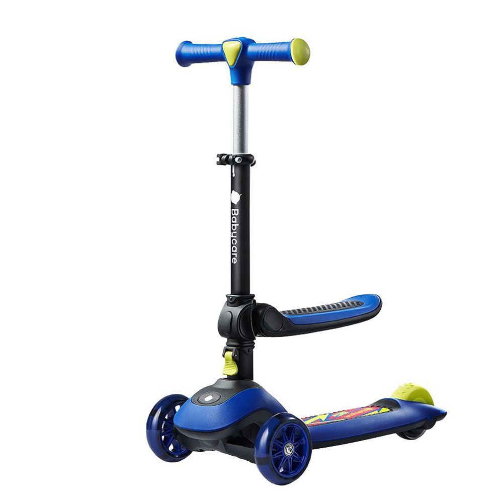 Babycare - Modike 3 Wheel Manual Scooter - Blue