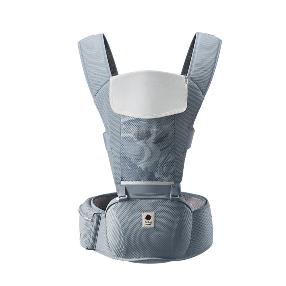 Babycare - Lightweight & Breathable Carrier With Hip Seat - Blue