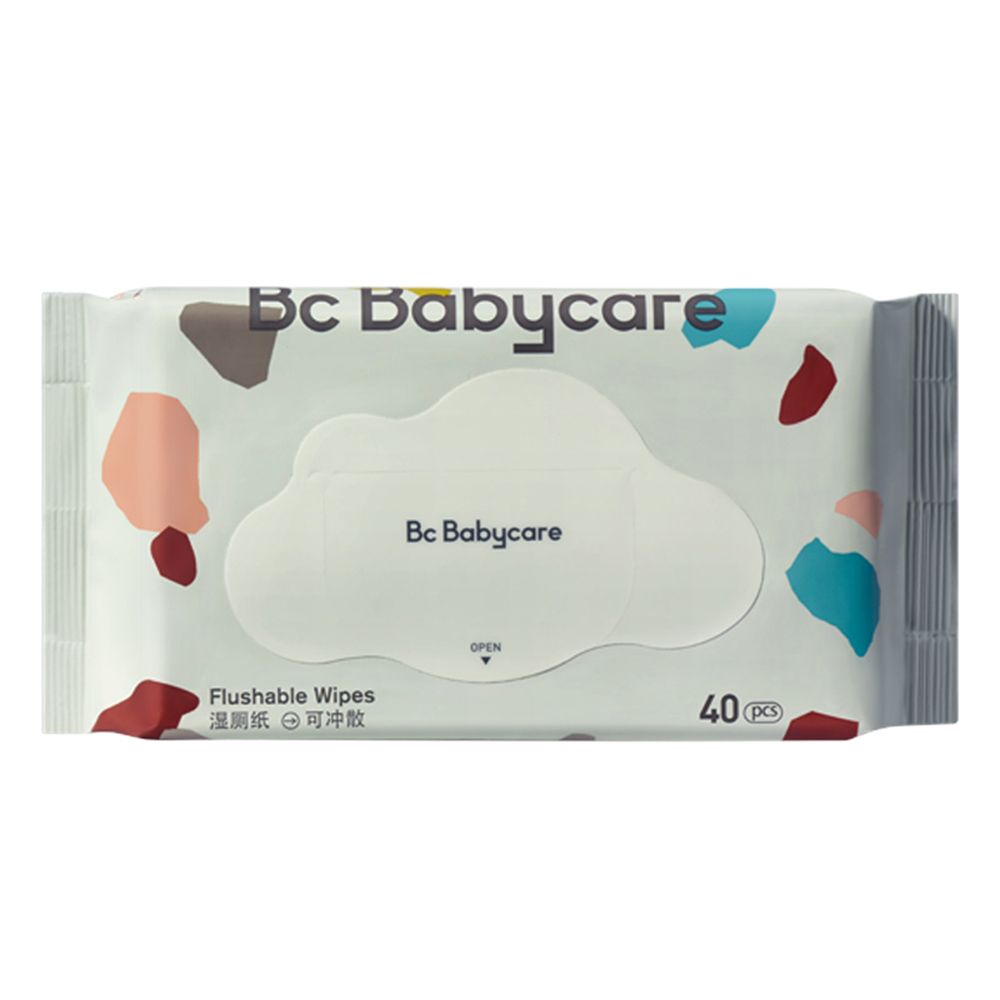 Babycare -  Flushable Wipes - 40Pcs