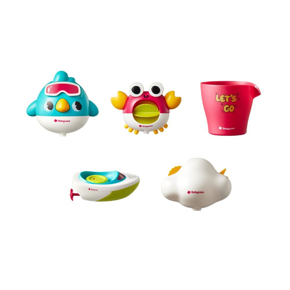 Babycare - Bath Toy Set - 5pcs