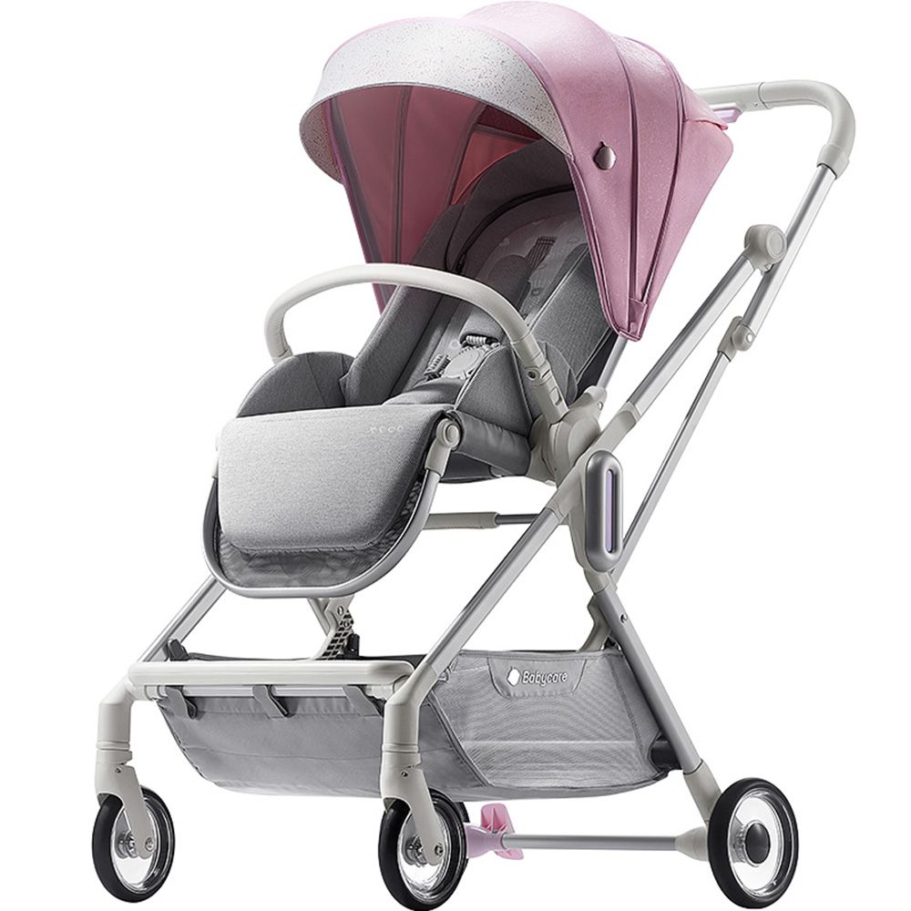 Babycare - Compact Reversible Stroller - Shimmering Powder Pink