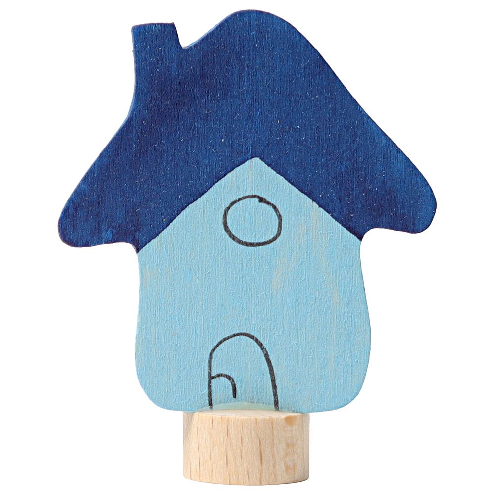 Grimm's - Decorative Figure - House - Blue