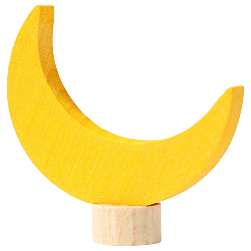 Grimm's - Decorative Figure - Moon - Yellow