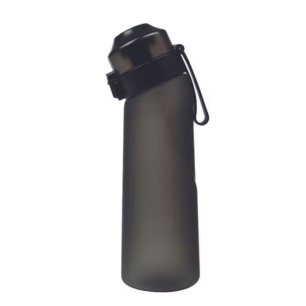 Brain Giggles - AirUp Leak-Proof Water Bottle Starter Set With Flavor Pods 650ml - Matte Black