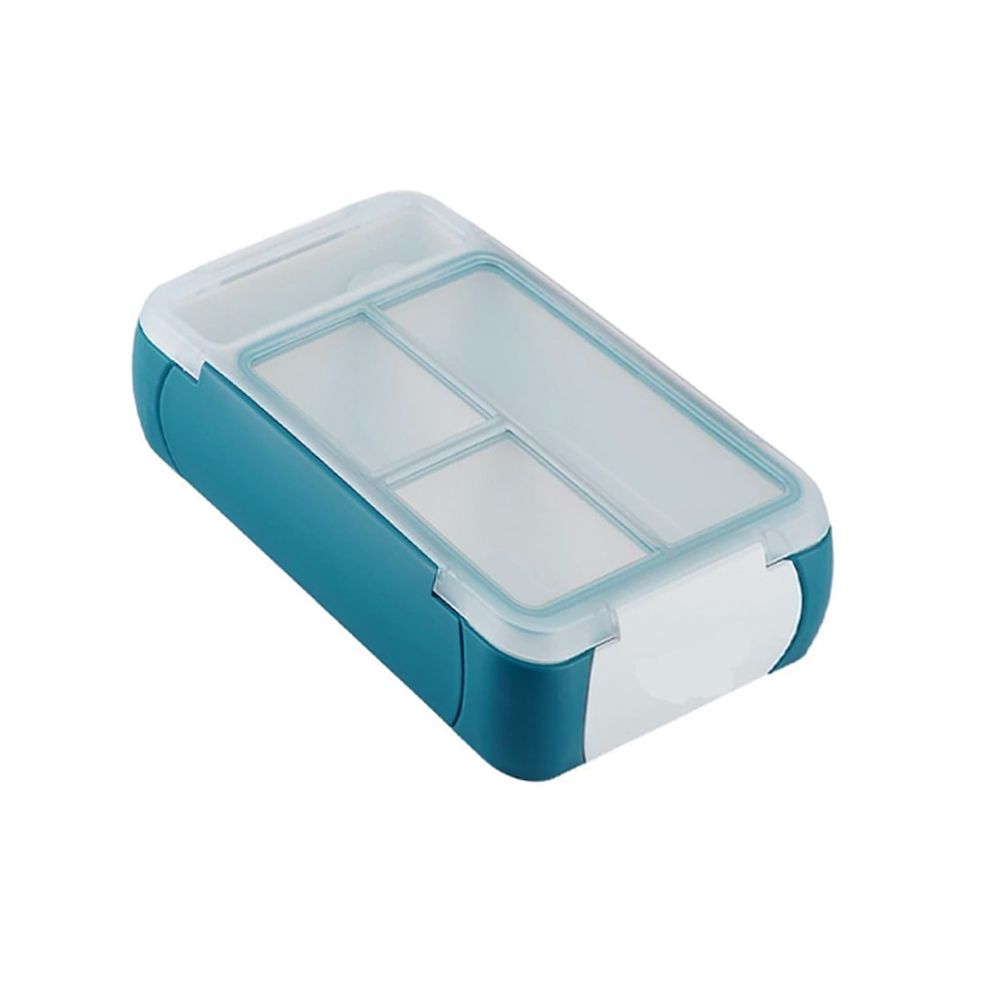 Brain Giggles - Bento Lunch Box With 3 Compartments - Green