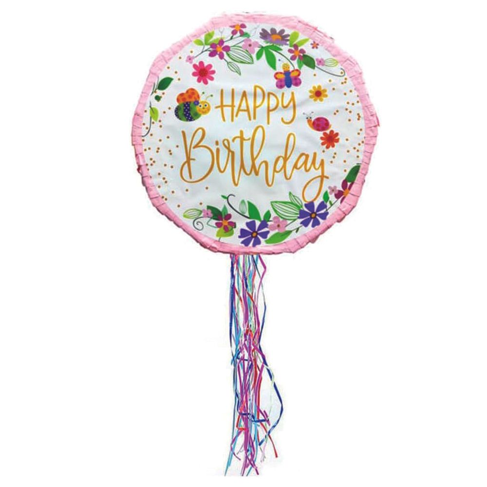 BrainGiggles - Happy Birthday Party Pinata - Multicolor