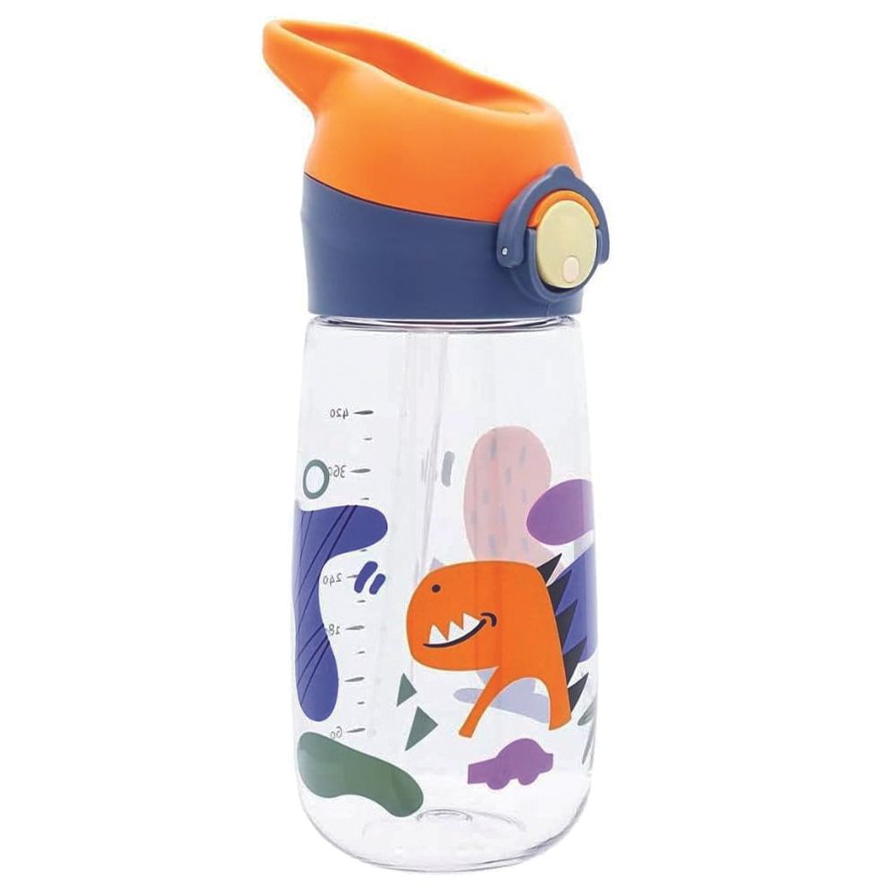 Brain Giggles - Tritan Water Bottle - Orange - 480 ml