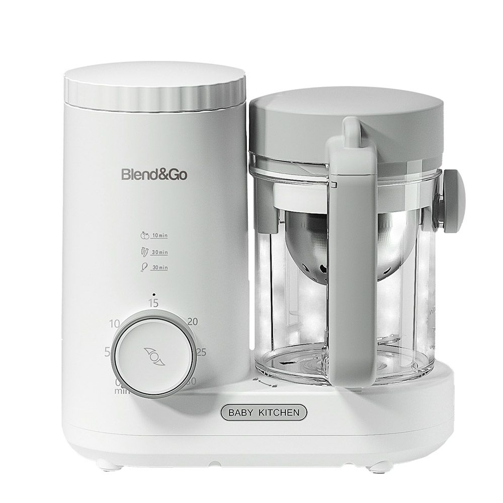 BlendnGo - Baby Food Processor - White