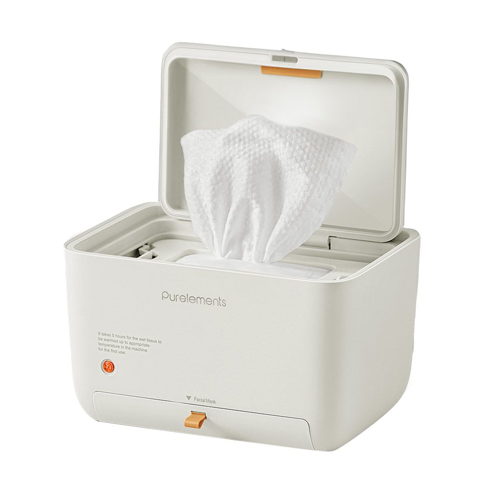 Purelements - Wet Wipe Warmer - White