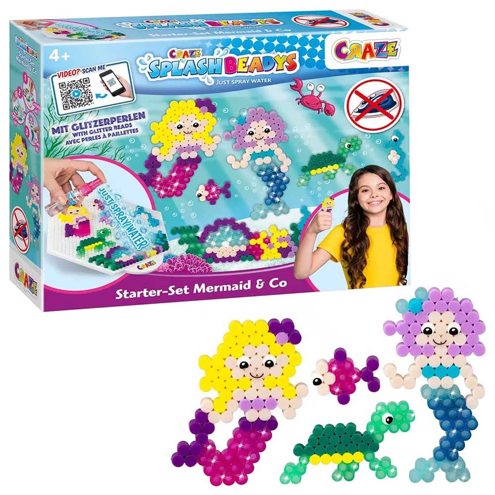 Craze - Splash Beadys Starter Set - Mermaid