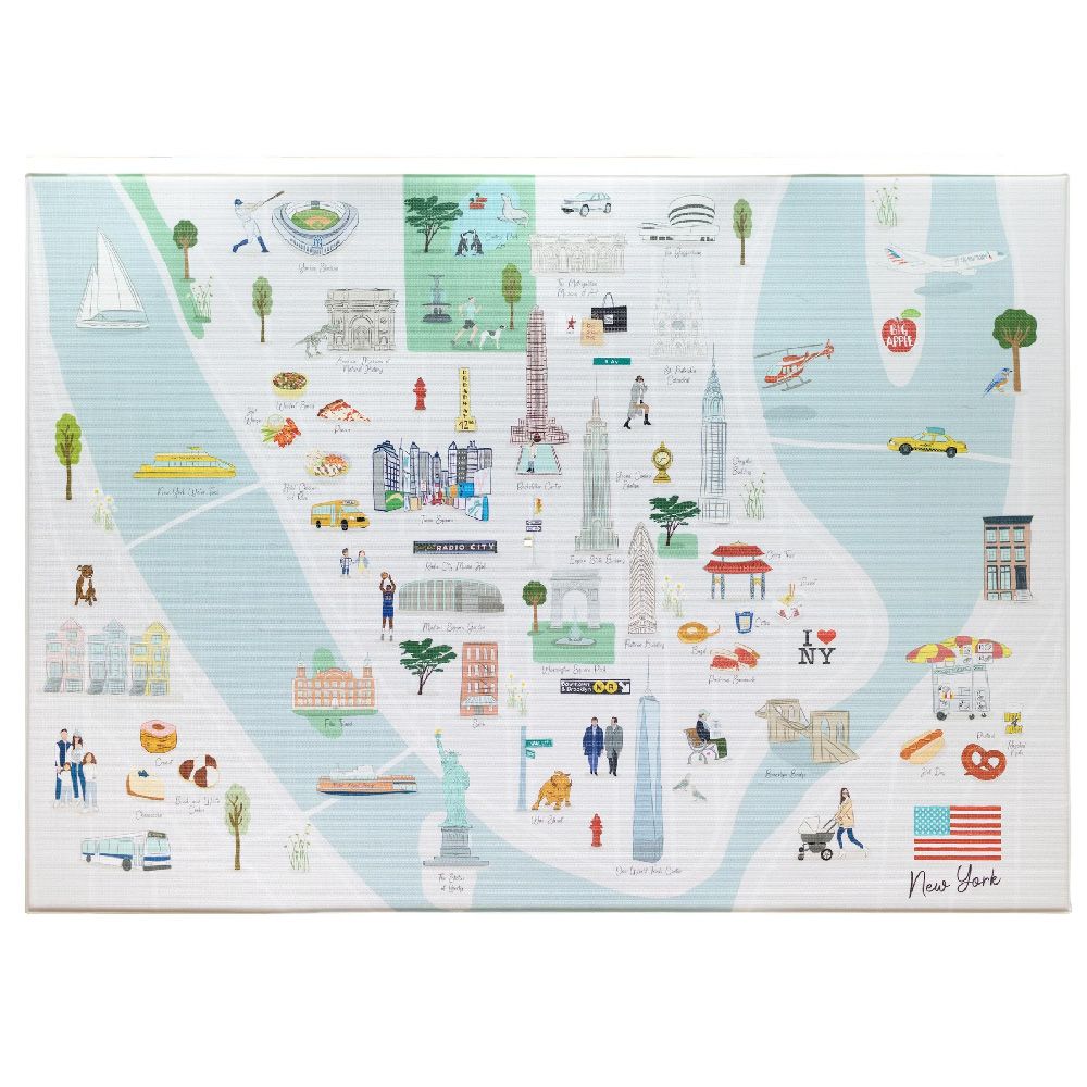 Milk It Baby - New York City Tour Reversible Play Mat