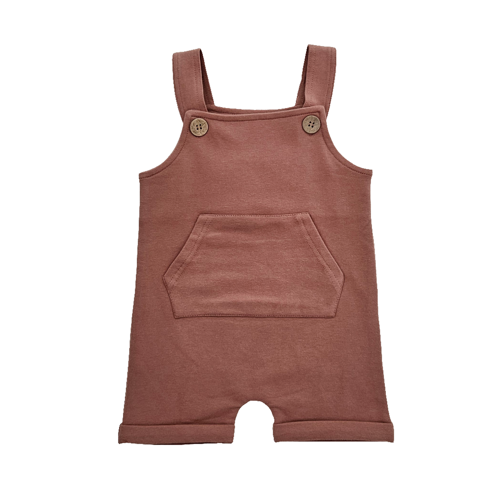 Issy & Lilo - Organic Cotton Dungaree - Almond Brown