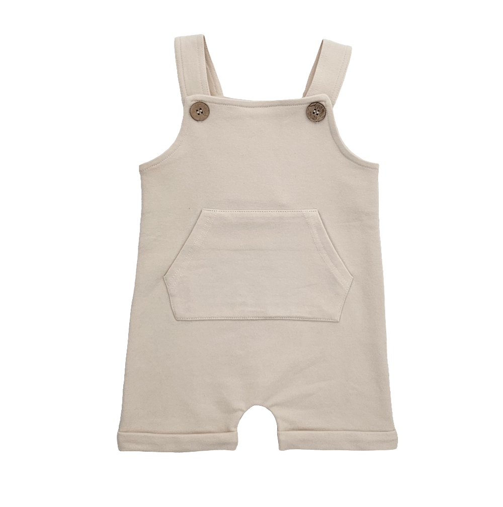 Issy & Lilo - Organic Cotton Dungaree - Coconut Cream