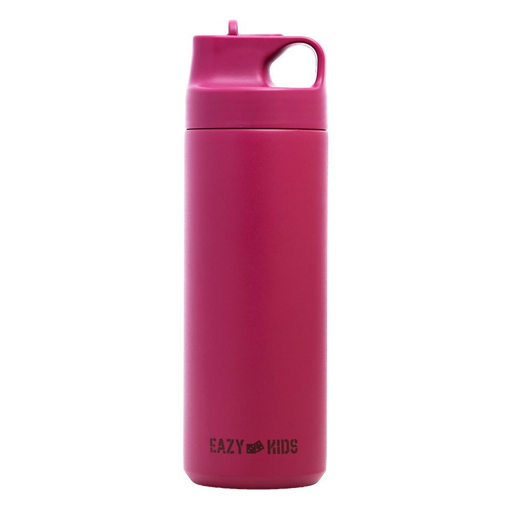 Eazy Kids - Insulated Stainless Steel Sports Water Bottle - 550ml - Pink