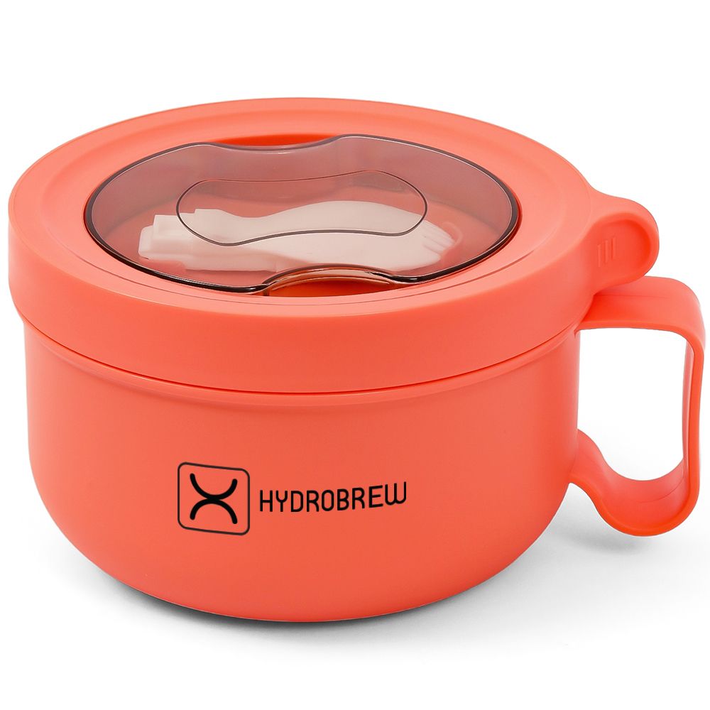 Hydrobrew - Lunch Box with Folding Spoon - Pink