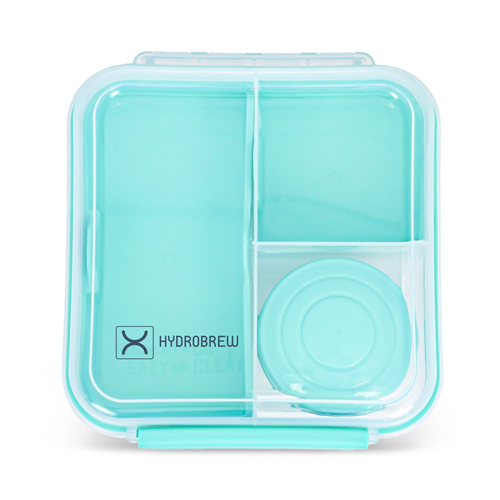 Hydrobrew - Convertible Bento Lunch Box 3/4/5 Compartments 1250ml - Green