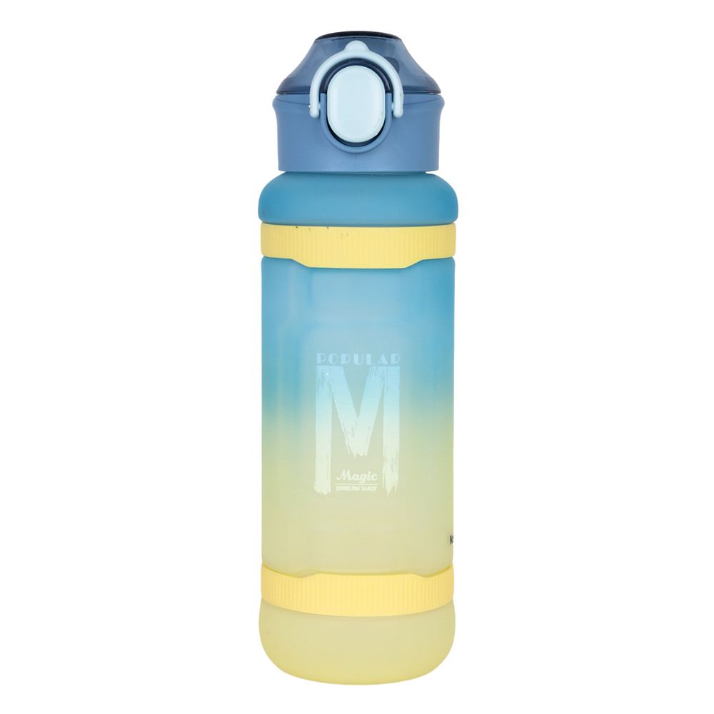 Nova Kids - Water Bottle 1000ml with Straw- Blue