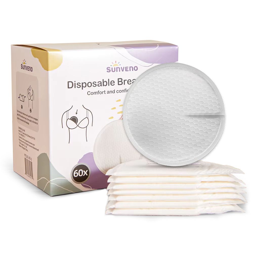 Sunveno - Disposable Breast Pads - White - 60 Pcs