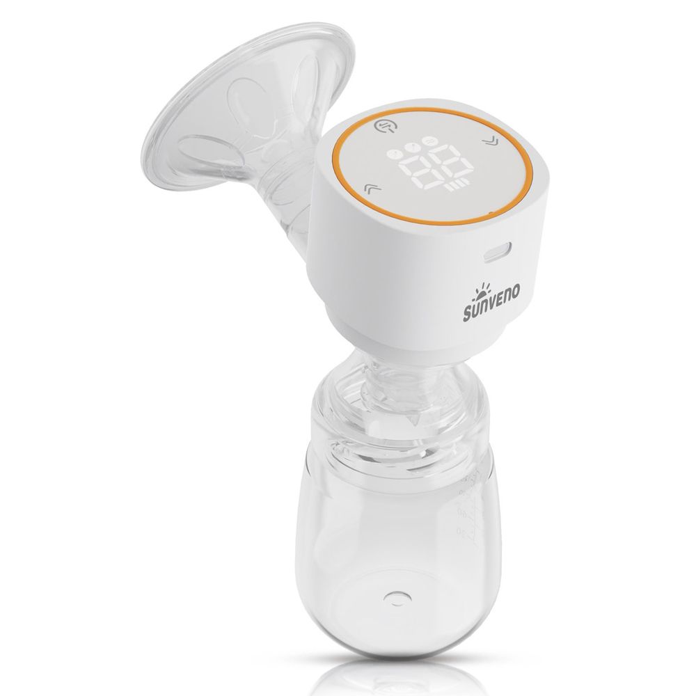 Sunveno - Automatic Smart Single Breast Pump With In-Built Controller - White