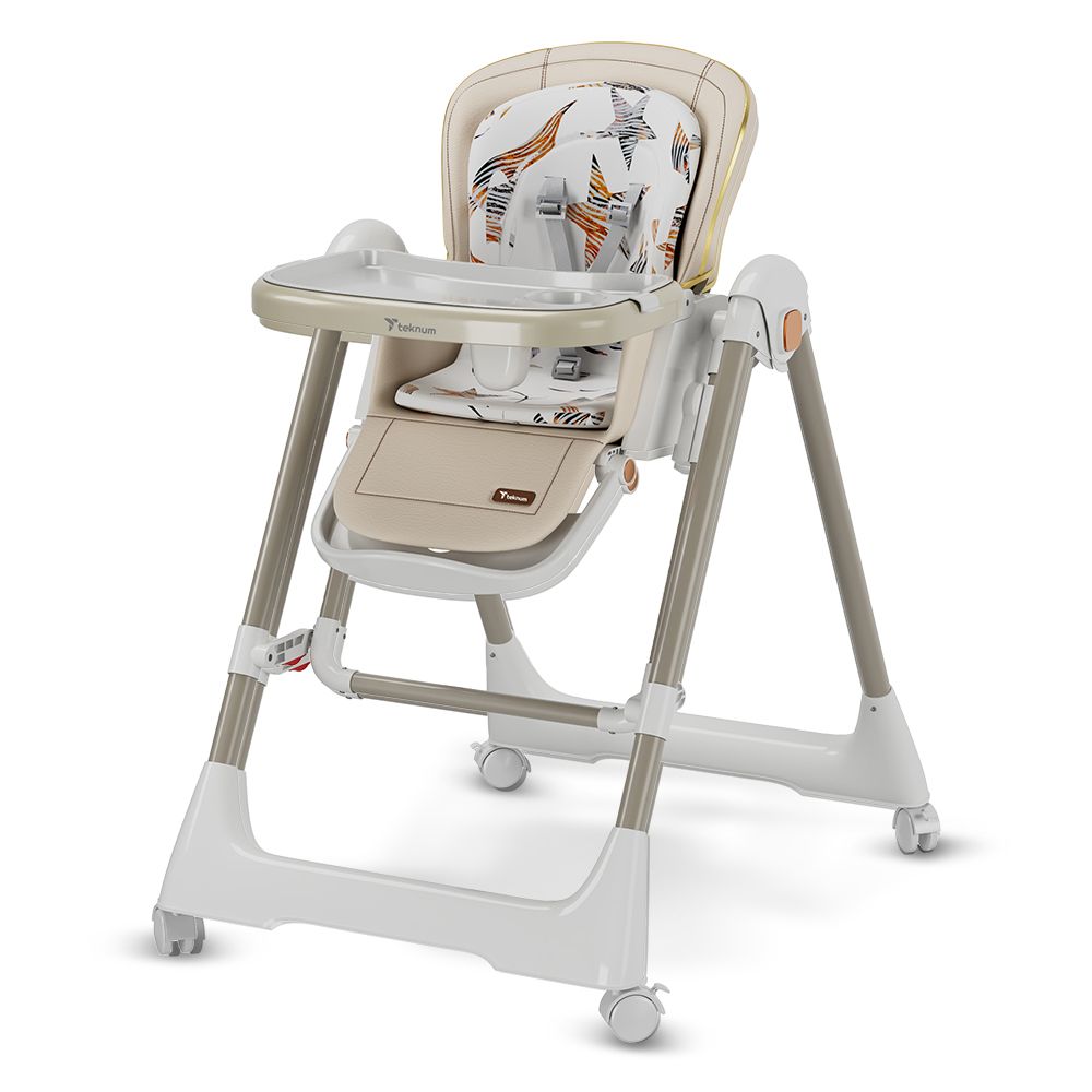 Teknum - 5-in-1 Convertible Swing And High Chair - Ivory