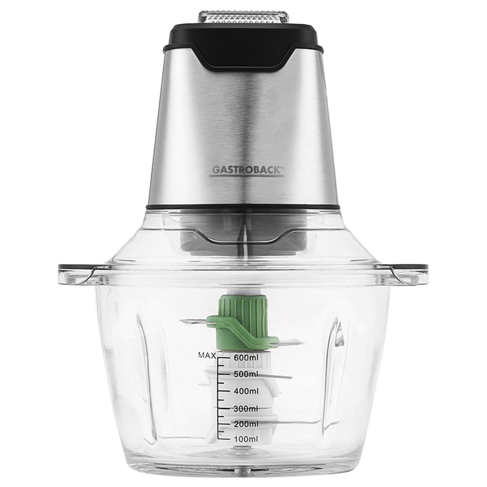 Gastroback - Design Mini Chopper Plus - Silver