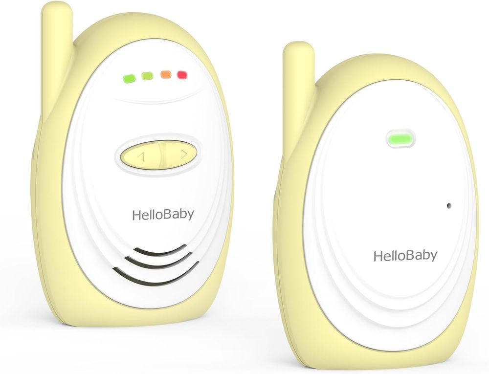 Hello Baby - Audio Baby Monitor W/ Sound Indicator, Digitized Transmission