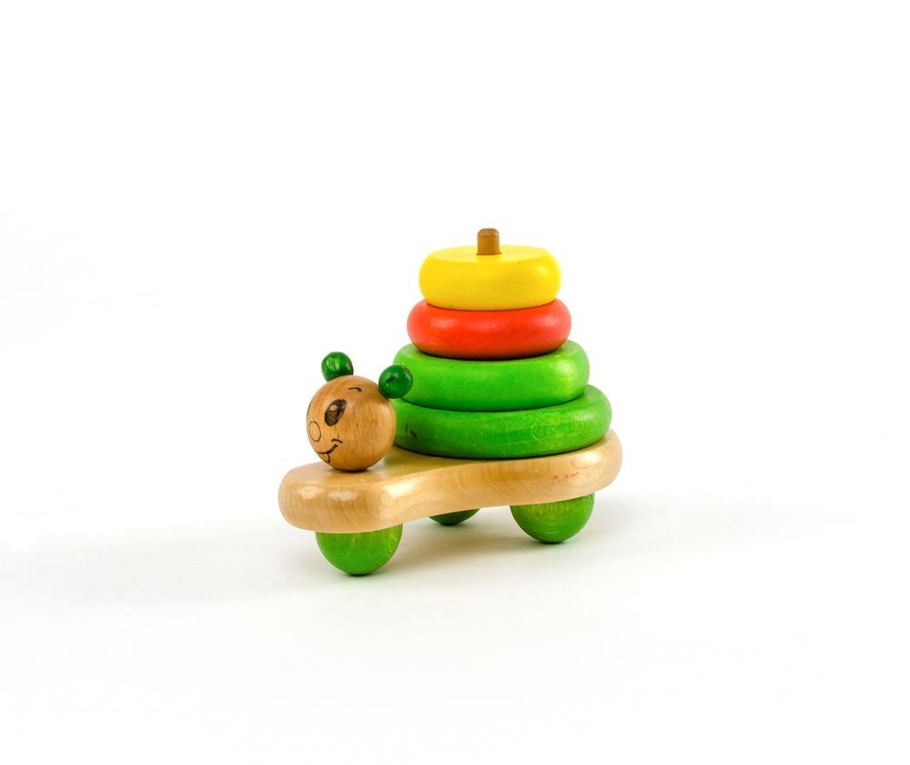 Edu Fun - Stacking Rings - Snail