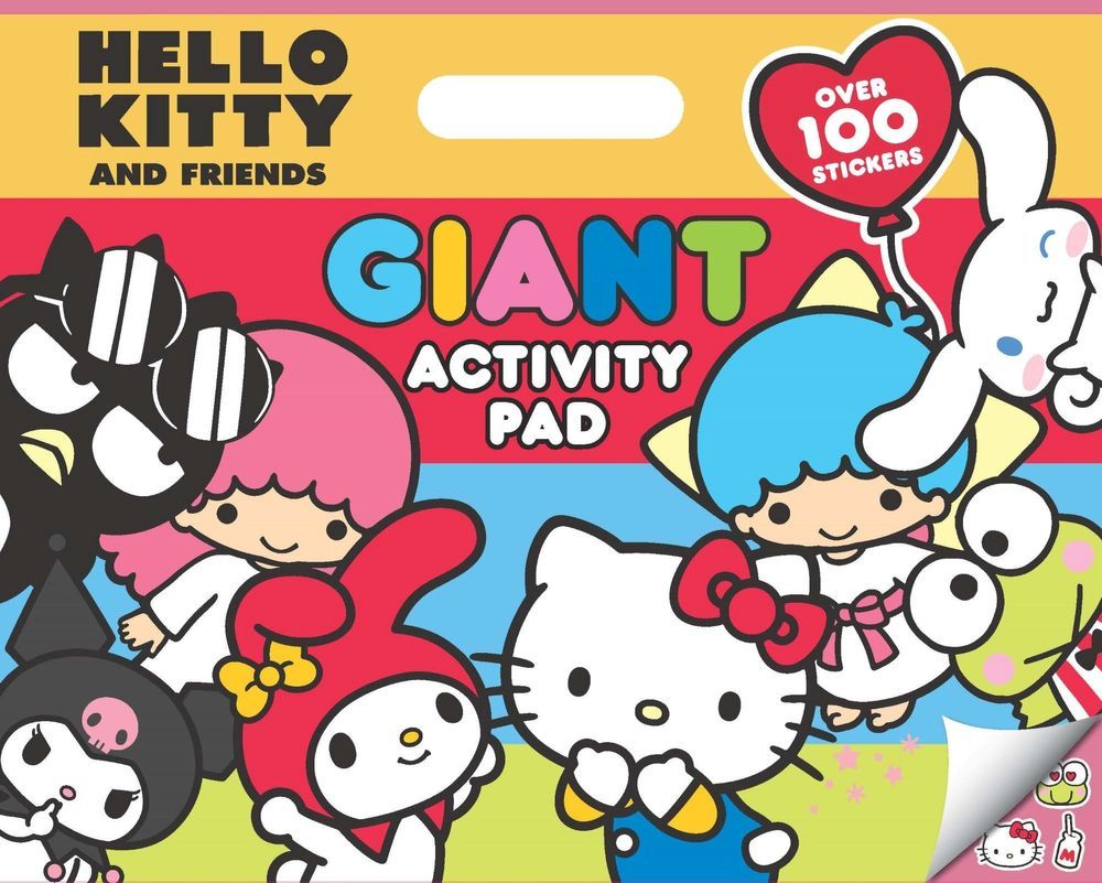 Hello Kitty And Friends Giant Activity Pad