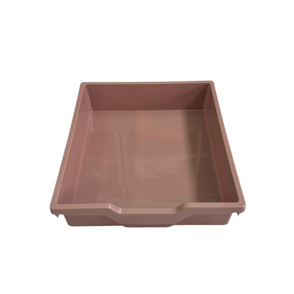 Edu Fun - Esco School Storage Educational Shallow Tray - Light Brown