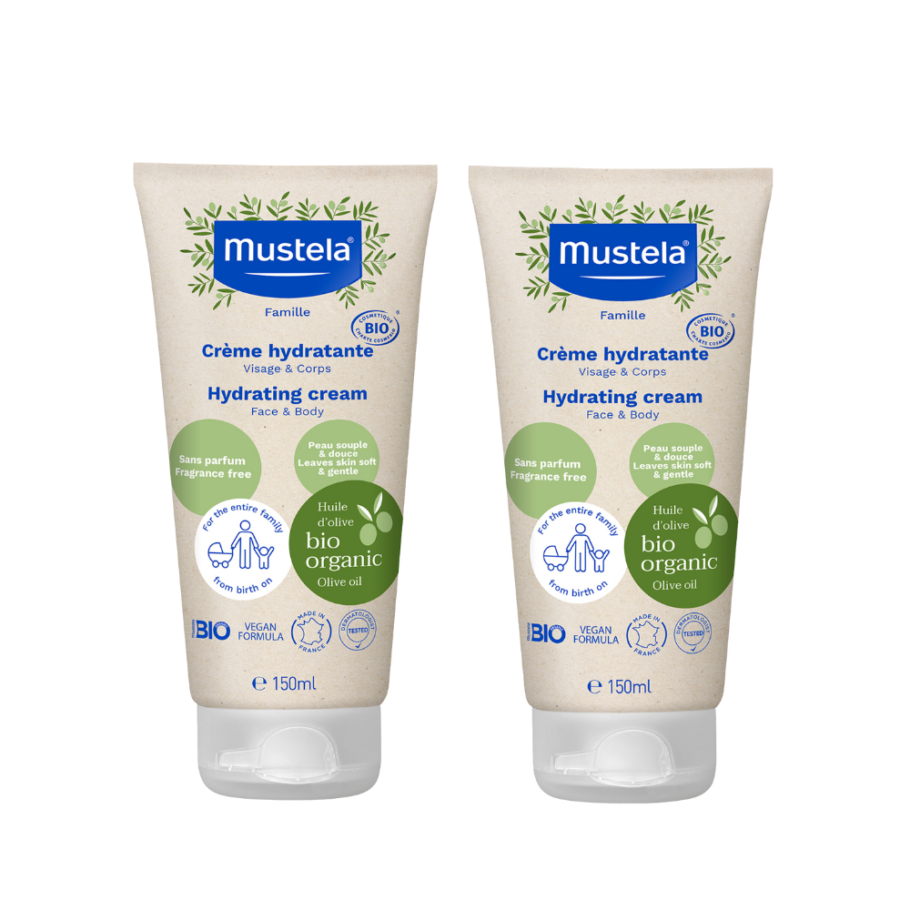 Mustela - Bio Organic Hydrating Cream Twin Pack