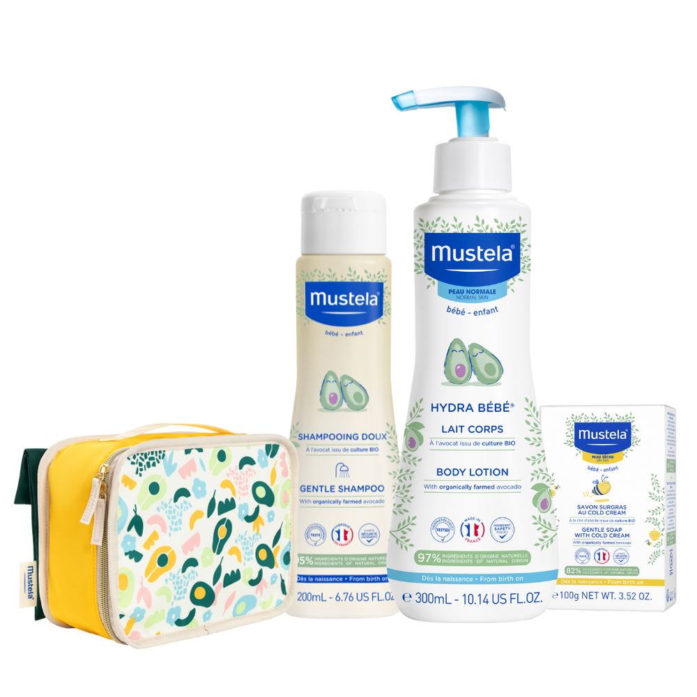 Mustela - Gentle Care Bathtime Kit - 4 Pcs