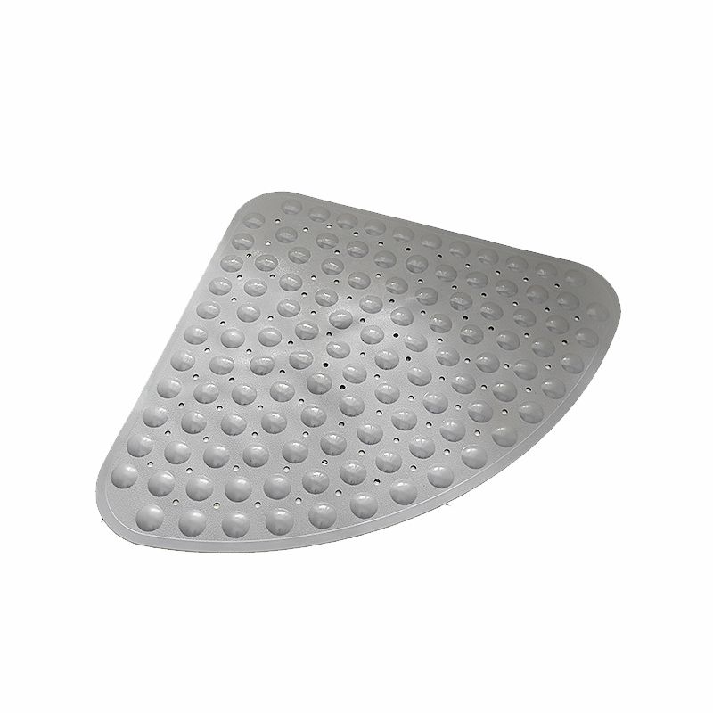 Mei Stylish - Non-Slip Rubber Shower Mat - Grey - 54 x 54cm