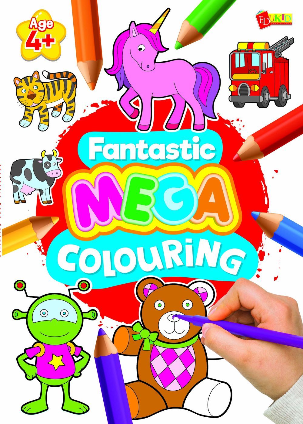 Fantastic Mega Colouring Book