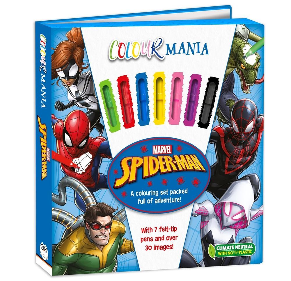 Igloo Books - Marvel Spiderman Colour Mania