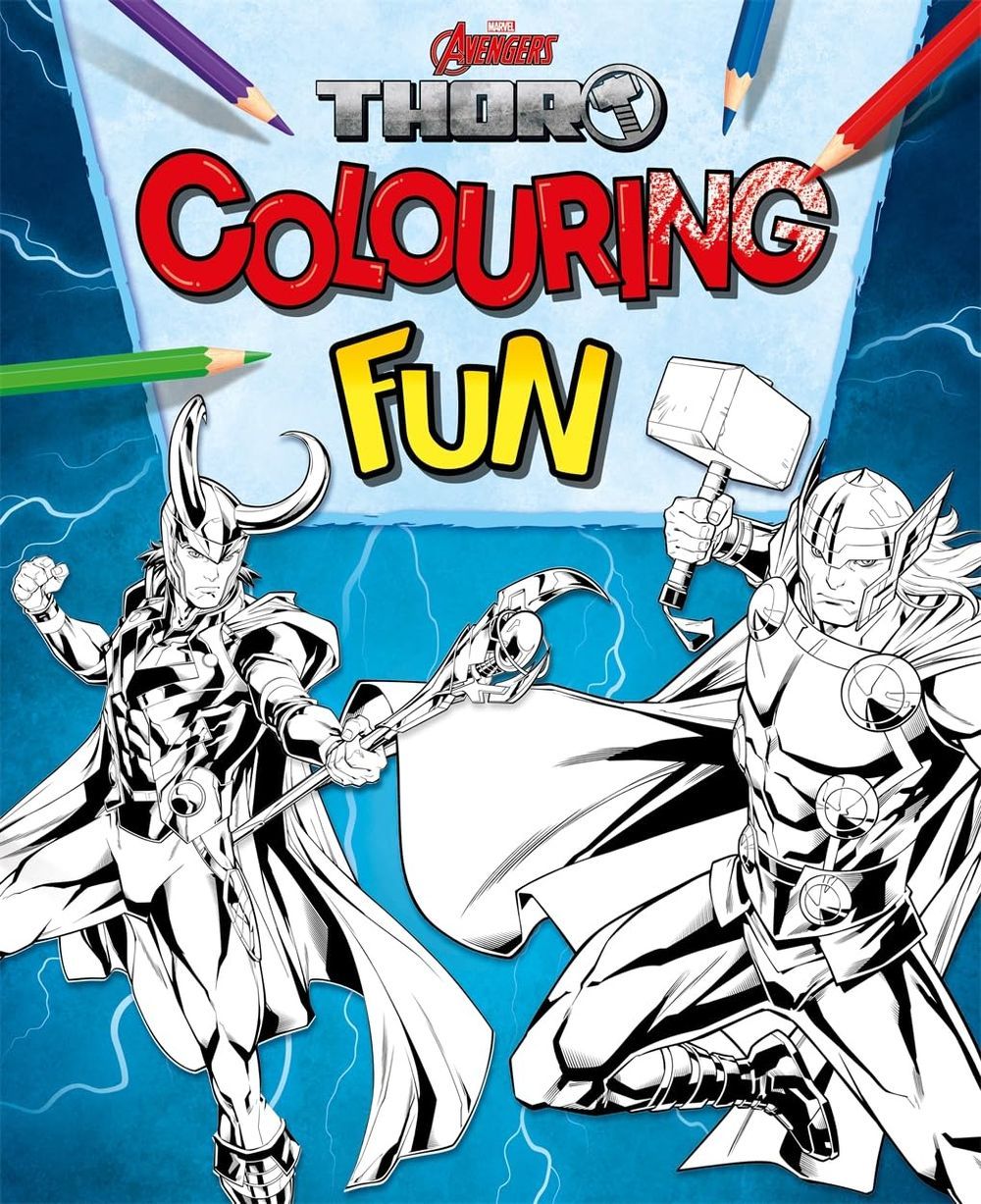 Igloo Books - Marvel Avengers Thor Coloring Fun