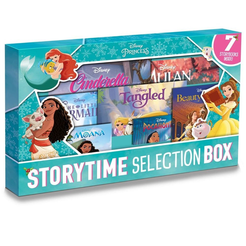 Igloo Books - Disney Princess Storytime Selection Box - 7 Story Books