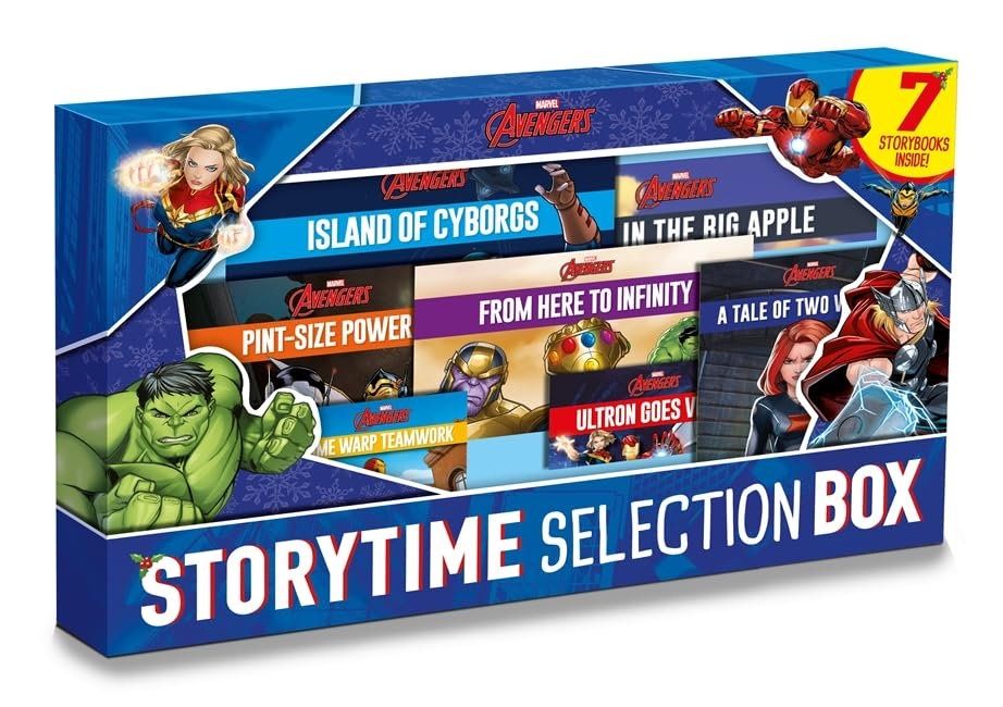 Igloo Books - Marvel Avengers Storytime Selection Box - 7 Story Books