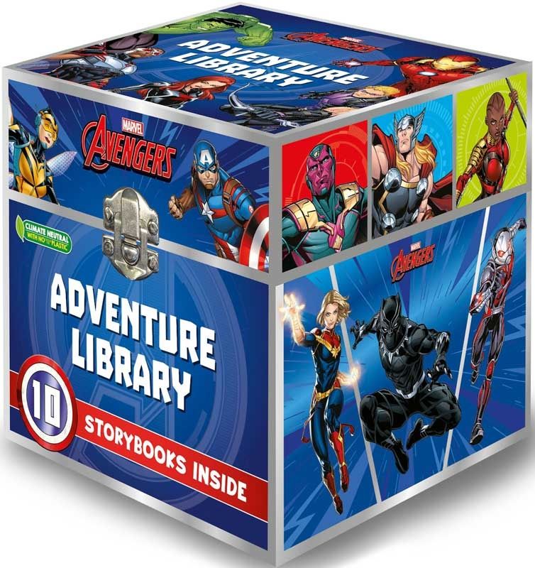 Igloo Books - Marvel Avengers Adventure Library Box - 10 Books