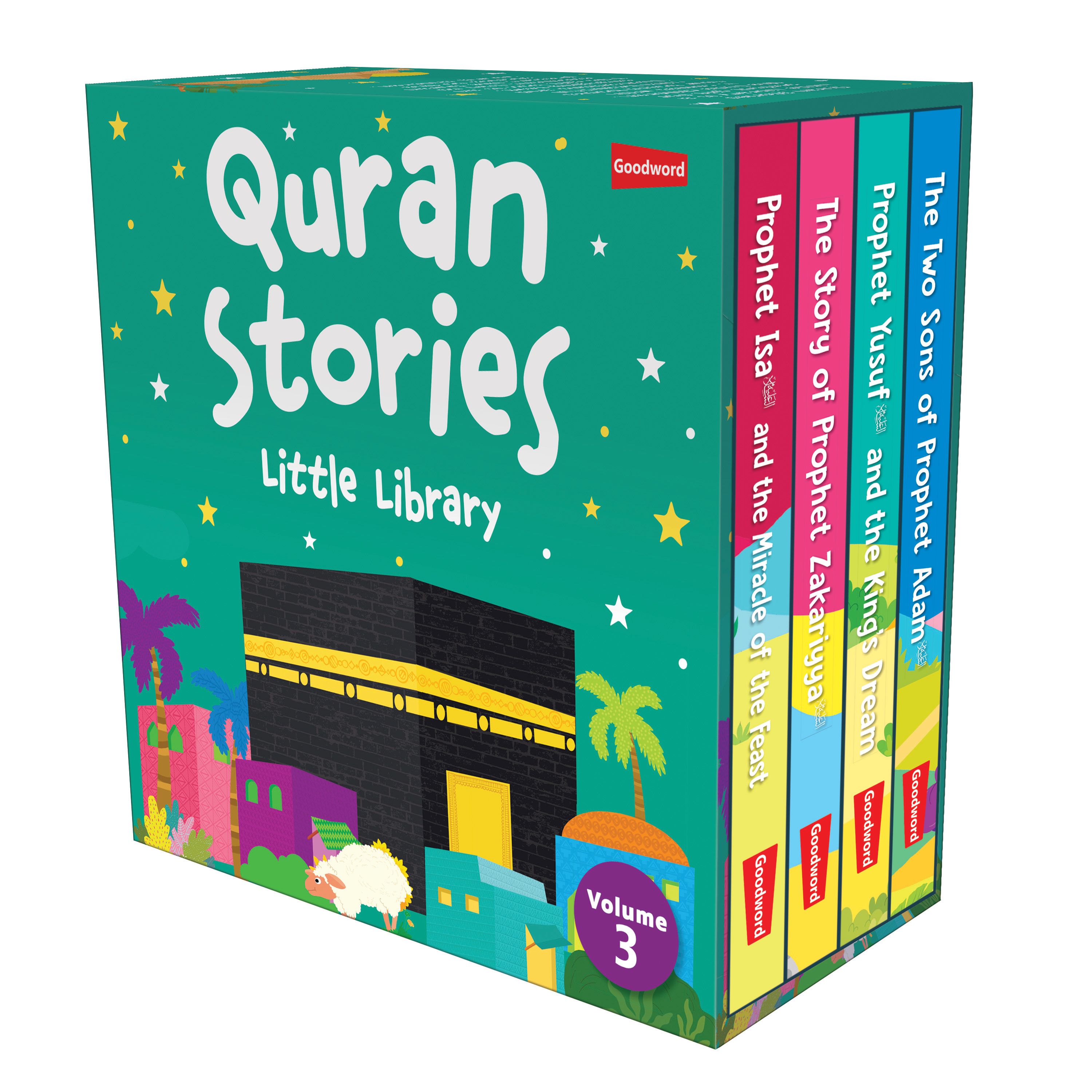 Goodword - Quran Stories Little Library Volume 3 - Set of 4