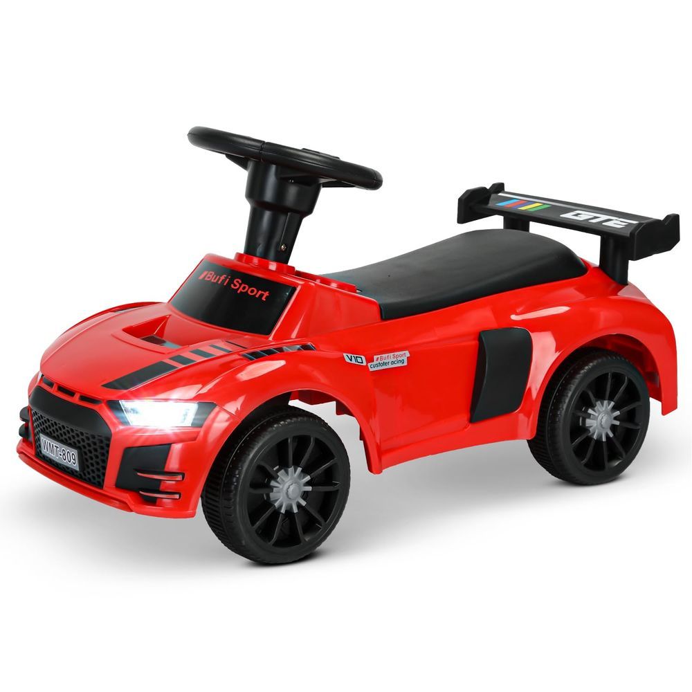 baybee - Bufi Push Ride On Car For Kids - Red