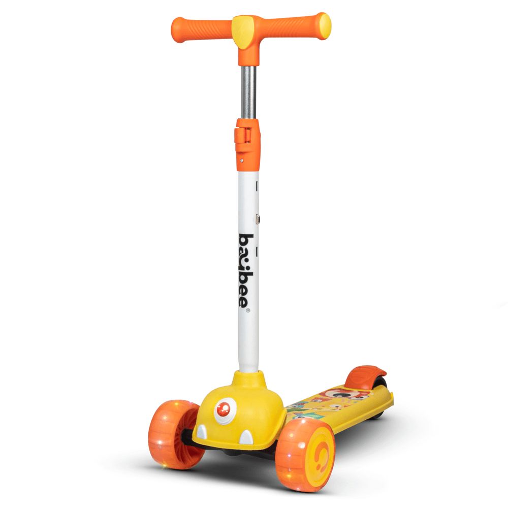 Baybee - Maxi Kids Scooter - Yellow